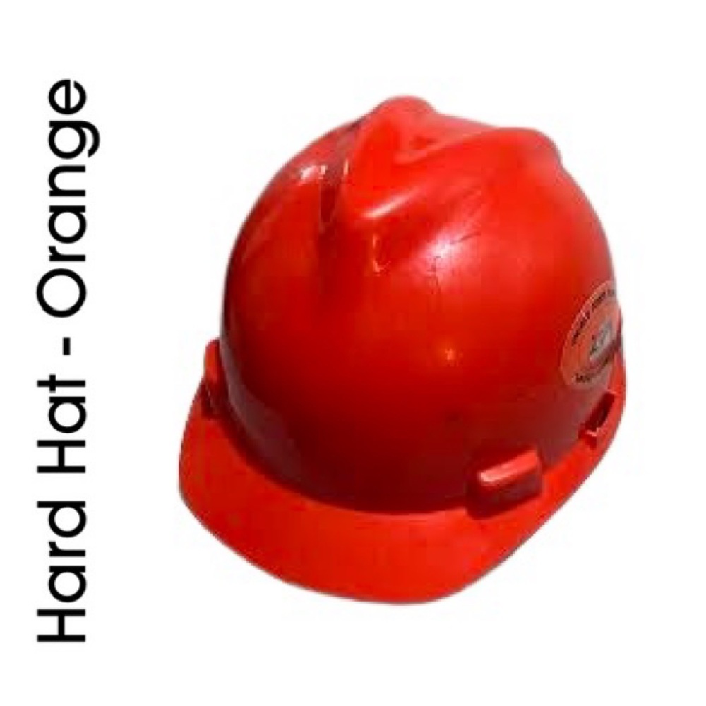 👷‍♂️Orange Hard Hat
Used Condition 
Size Medium 
Construction 🚧